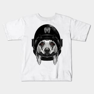 Military dog Kids T-Shirt